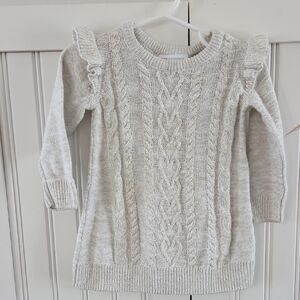 The Childrens Place 12-18 Month Long Sleeve Sweater Dress